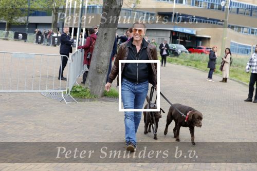 Scheveningen 23 april 2023
Rogier Smit met zijn twee honden