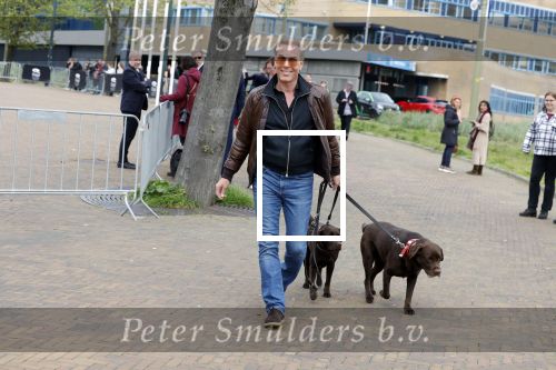Scheveningen 23 april 2023
Rogier Smit met zijn twee honden