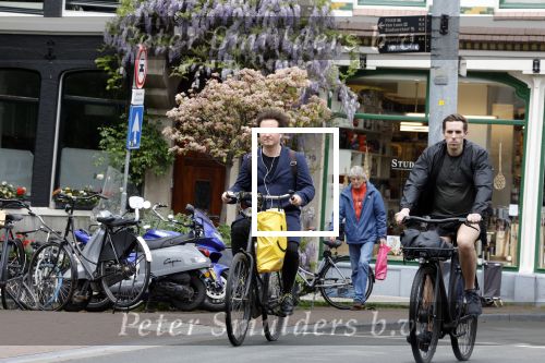 Amsterdam 11 mei 2023
Rop Verheijen op de fiets in het centrum van Amsterdam.