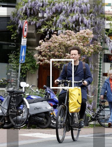 Amsterdam 11 mei 2023
Rop Verheijen op de fiets in het centrum van Amsterdam.