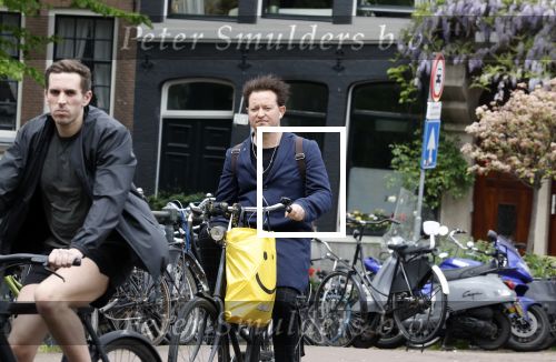 Amsterdam 11 mei 2023
Rop Verheijen op de fiets in het centrum van Amsterdam.