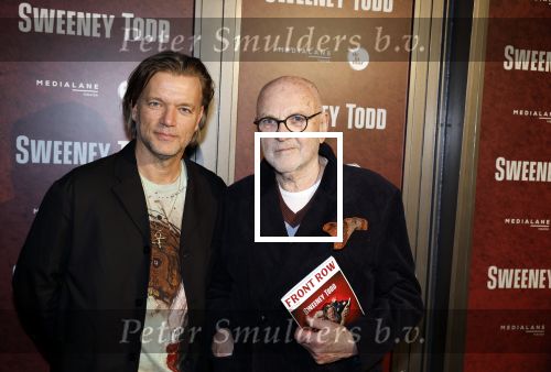 Amsterdam 21 april 2023
Premiere Sweeney Todd in het DeLaMar theater geproduceerd door Medialane.
Serge Henri Valcke