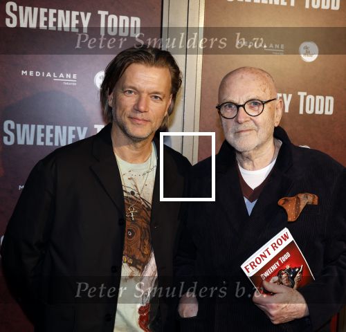 Amsterdam 21 april 2023
Premiere Sweeney Todd in het DeLaMar theater geproduceerd door Medialane.
Serge Henri Valcke