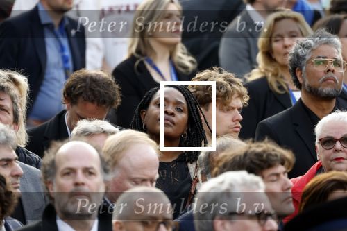 Amsterdam 4 mei 2023
Dodenherdenking 2023 op de dam met oa aanwezig Koning Willem Alexander Koningin Maxima Burgemeester Femke Halsema en Mark Rutte. Simone Weimans