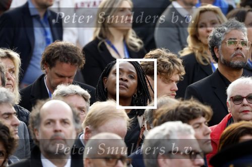Amsterdam 4 mei 2023
Dodenherdenking 2023 op de dam met oa aanwezig Koning Willem Alexander Koningin Maxima Burgemeester Femke Halsema en Mark Rutte. Simone Weimans