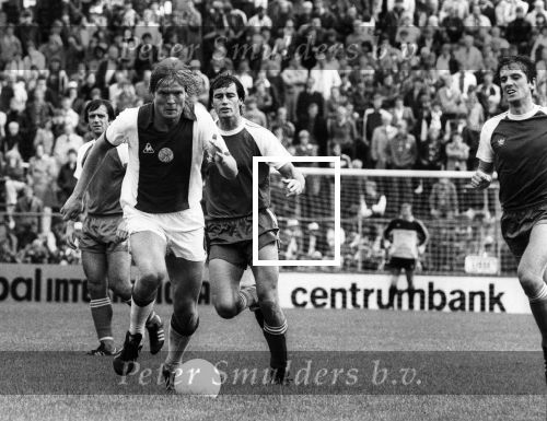 Amsterdam, 14 September  1980
AJAX-PSV, eindstand 5-2
Soren Lerby Huub Stevens Adrie v Kraaij en Willy v d Kuijlen