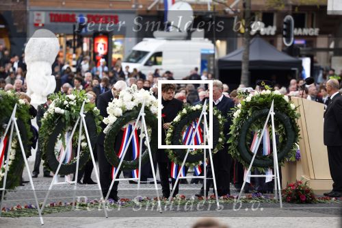 Amsterdam 4 mei 2023
Dodenherdenking 2023 op de dam met oa aanwezig Koning Willem Alexander Koningin Maxima Burgemeester Femke Halsema en Mark Rutte. Soy Kroon
