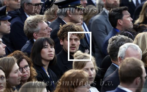 Amsterdam 4 mei 2023
Dodenherdenking 2023 op de dam met oa aanwezig Koning Willem Alexander Koningin Maxima Burgemeester Femke Halsema en Mark Rutte. Soy Kroon en Meau