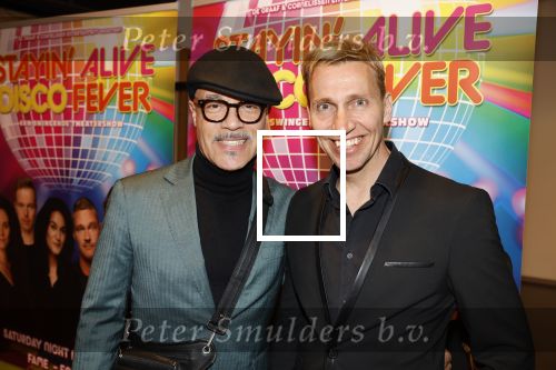 Schiedam 5 mei 2023
Premiere Staying alive disco feaver in schouwburg Schiedam.
Stanley Burleson met partner Marcel Visscher