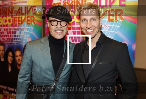 Schiedam 5 mei 2023
Premiere Staying alive disco feaver in schouwburg Schiedam.
Stanley Burleson met partner Marcel Visscher