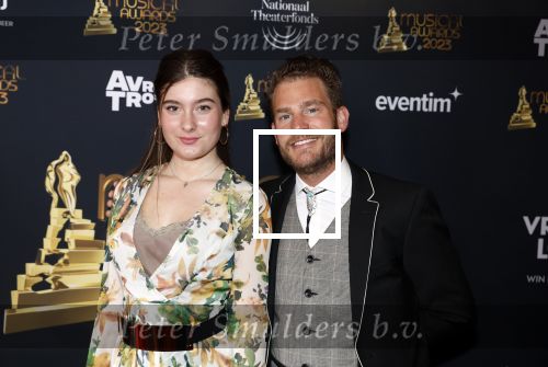 Scheveningen 15 mei 2023
Musicalawards in het AFAS Circustheater.
Tim Akkerman met partner