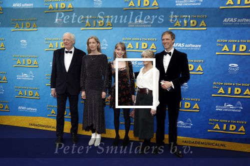 Scheveningen 23 april 2023
Premiere AIDA in het circustheater in Scheveningen .
Tim Rice met familie