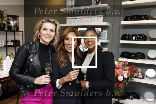 Amsterdam 24 april 2023
Presentatie nieuwe verzorgingslijn van patty Brard ism het Kruidvat.
Tooske Ragas Natacha Harlequin en Bart Ettekoven