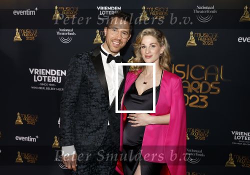 Scheveningen 15 mei 2023
Musicalawards in het AFAS Circustheater.
William Spaaij met zijn zwangere vriendin