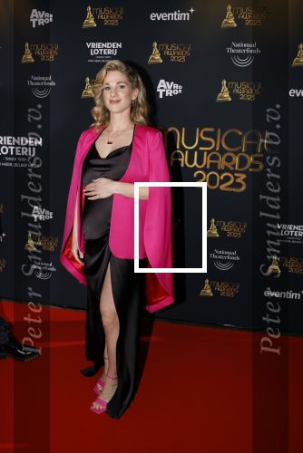 Scheveningen 15 mei 2023
Musicalawards in het AFAS Circustheater.
William Spaaij met zijn zwangere vriendin