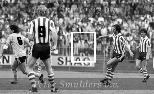 Kerkrade 16 Augustus 1981
Roda JC-PSV , eindstand 2-3
Willy v d Kuijlen