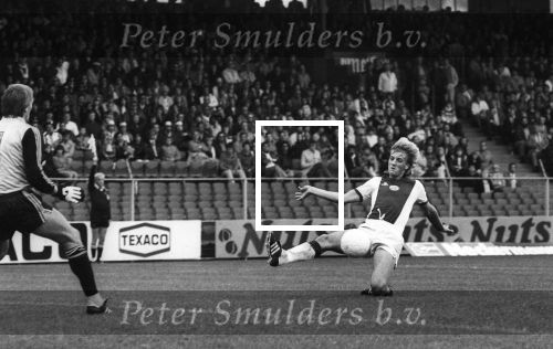 Amsterdam, 14 September  1980
AJAX-PSV, eindstand 5-2
Wim Kieft en Pim Doesburg