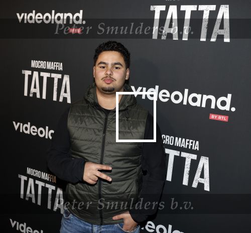 Amsterdam 25 april 2023
Premiere Mocro Maffia Tatta van Videoland.
Yassin Dadour (midden)