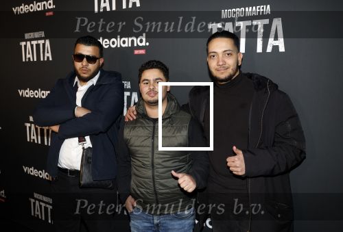 Amsterdam 25 april 2023
Premiere Mocro Maffia Tatta van Videoland.
Yassin Dadour (midden)