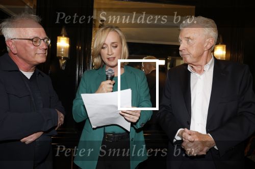 Amsterdam 23 april 2024
Boekpresntatie Andre v Duin in het Apollo first hotel. Eva Jinek presenteerde de boekpresentatie met Andre v Duin en schrijver Jan Vriend