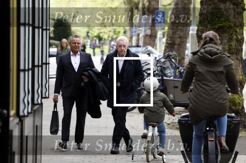 Amsterdam 23 april 2024
Boekpresntatie Andre v Duin in het Apollo first hotel. Andre met partner Fernando v Es