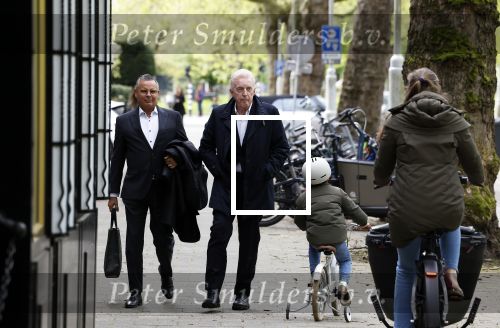 Amsterdam 23 april 2024
Boekpresntatie Andre v Duin in het Apollo first hotel. Andre met partner Fernando v Es