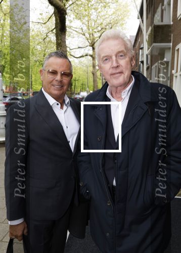 Amsterdam 23 april 2024
Boekpresntatie Andre v Duin in het Apollo first hotel. Andre met partner Fernando v Es