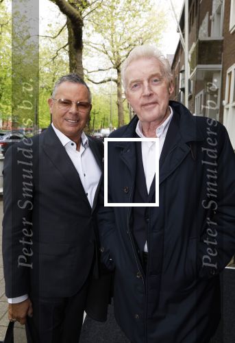 Amsterdam 23 april 2024
Boekpresntatie Andre v Duin in het Apollo first hotel. Andre met partner Fernando v Es