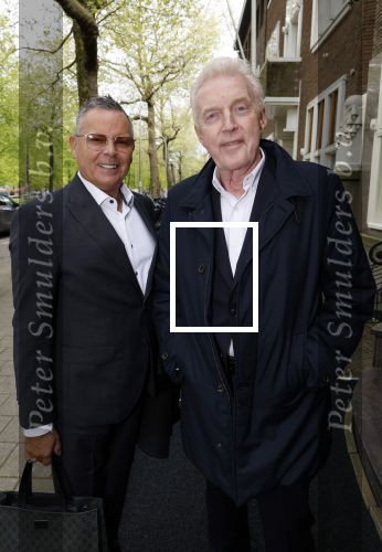 Amsterdam 23 april 2024
Boekpresntatie Andre v Duin in het Apollo first hotel. Andre met partner Fernando v Es