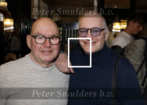 Amsterdam 23 april 2024
Boekpresntatie Andre v Duin in het Apollo first hotel. Arie Cupe met partner