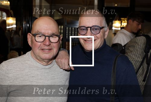 Amsterdam 23 april 2024
Boekpresntatie Andre v Duin in het Apollo first hotel. Arie Cupe met partner