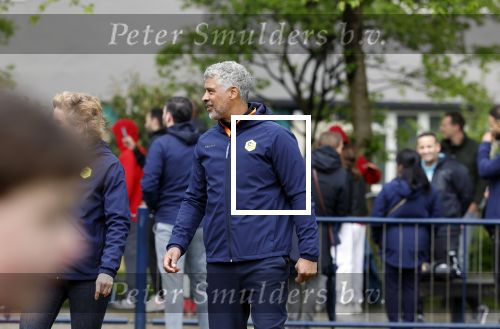 Amsterdam 17 april 2024
Staatsbezoek Nederland - Spanje met Koning Willem Alexander Koningin Maxima Koning Filipe en Koningin Letizia van Spanje aan Nederland . Koning Willem Alexander en Koning Felipe bezoeken Cruyff court in betondorp . oa aanwezig Jordy Cruijff Susila Cruijff Frank Rijkaard en Guus Hiddink.
