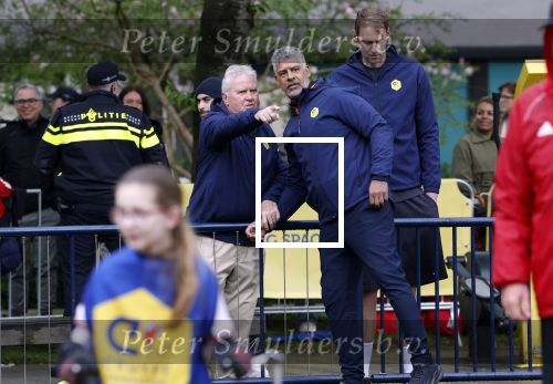 Amsterdam 17 april 2024
Staatsbezoek Nederland - Spanje met Koning Willem Alexander Koningin Maxima Koning Filipe en Koningin Letizia van Spanje aan Nederland . Koning Willem Alexander en Koning Felipe bezoeken Cruyff court in betondorp . oa aanwezig Jordy Cruijff Susila Cruijff Frank Rijkaard en Guus Hiddink.
