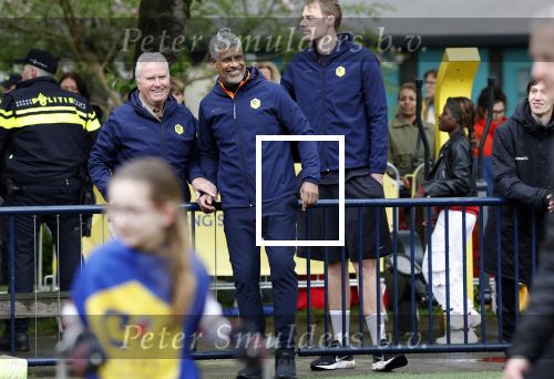 Amsterdam 17 april 2024
Staatsbezoek Nederland - Spanje met Koning Willem Alexander Koningin Maxima Koning Filipe en Koningin Letizia van Spanje aan Nederland . Koning Willem Alexander en Koning Felipe bezoeken Cruyff court in betondorp . oa aanwezig Jordy Cruijff Susila Cruijff Frank Rijkaard en Guus Hiddink.