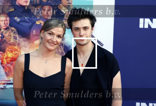 Amsterdam 8 april 2024
Premiere Invasie in Pathe Arena met oa 
Gijs Blom met partner