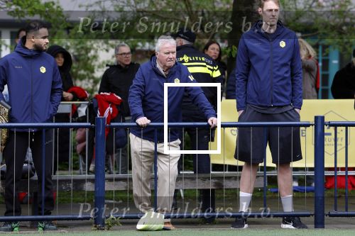 Amsterdam 17 april 2024
Staatsbezoek Nederland - Spanje met Koning Willem Alexander Koningin Maxima Koning Filipe en Koningin Letizia van Spanje aan Nederland . Koning Willem Alexander en Koning Felipe bezoeken Cruyff court in betondorp . oa aanwezig Jordy Cruijff Susila Cruijff Frank Rijkaard en Guus Hiddink.