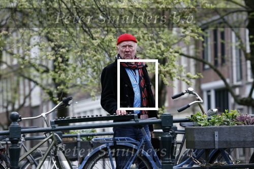 Amsterdam 9 april 2024
Harry Slinger met de schrijver van zijn boek Edwin Gitsels in de Jordaan waar Harry geboren is .