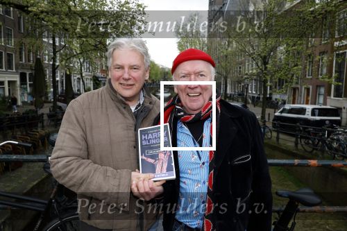 Amsterdam 9 april 2024
Harry Slinger met de schrijver van zijn boek Edwin Gitsels in de Jordaan waar Harry geboren is .