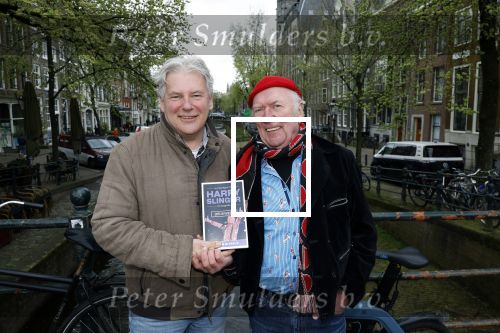 Amsterdam 9 april 2024
Harry Slinger met de schrijver van zijn boek Edwin Gitsels in de Jordaan waar Harry geboren is .
