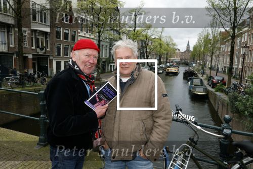 Amsterdam 9 april 2024
Harry Slinger met de schrijver van zijn boek Edwin Gitsels in de Jordaan waar Harry geboren is .