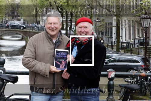 Amsterdam 9 april 2024
Harry Slinger met de schrijver van zijn boek Edwin Gitsels in de Jordaan waar Harry geboren is .