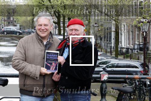 Amsterdam 9 april 2024
Harry Slinger met de schrijver van zijn boek Edwin Gitsels in de Jordaan waar Harry geboren is .