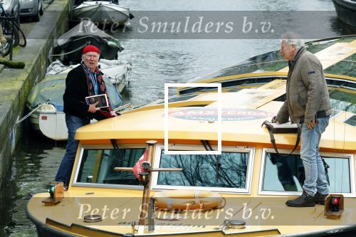 Amsterdam 9 april 2024
Harry Slinger met de schrijver van zijn boek Edwin Gitsels in de Jordaan waar Harry geboren is .