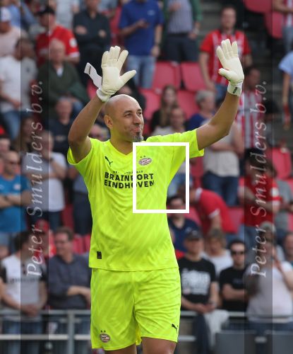 Eindhoven, 13 April 2024
Kompetitiewedstrijd PSV-Vitesse, eindstand 6-0
Blisembezoek van Heurelho Gomes