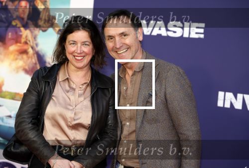 Amsterdam 8 april 2024
Premiere Invasie in Pathe Arena met oa 
Hugo Haenen met partner