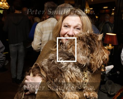 Amsterdam 23 april 2024
Boekpresntatie Andre v Duin in het Apollo first hotel. Janny v d Heijden had haar hond mee genomen