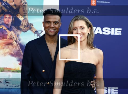 Amsterdam 8 april 2024
Premiere Invasie in Pathe Arena met oa  
Jasha Rudge met partner
