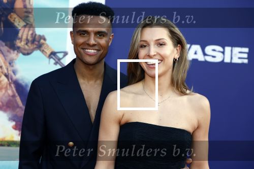 Amsterdam 8 april 2024
Premiere Invasie in Pathe Arena met oa  
Jasha Rudge met partner