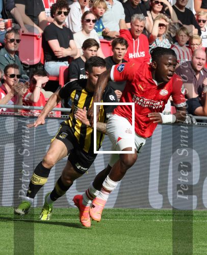 Eindhoven, 13 April 2024
Kompetitie PSV-Vitesse, eindstand 6-0
Johan Bakayoko