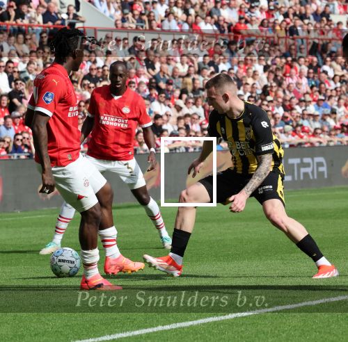 Eindhoven, 13 April 2024
Kompetitie PSV-Vitesse, eindstand 6-0
Jordan Teze